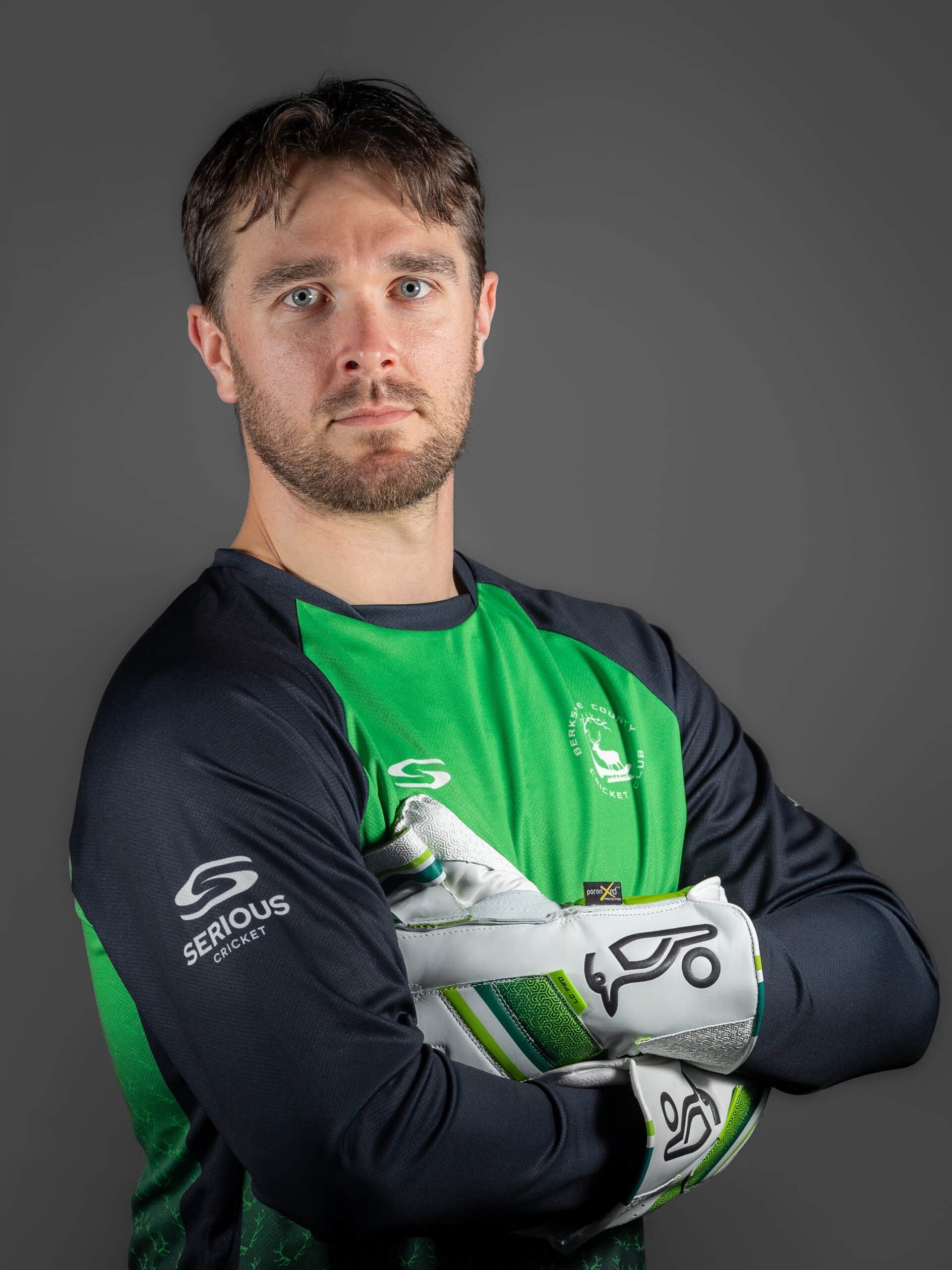 Dan Lincoln photographed at the Berkshire Cricket Media Day 2024.