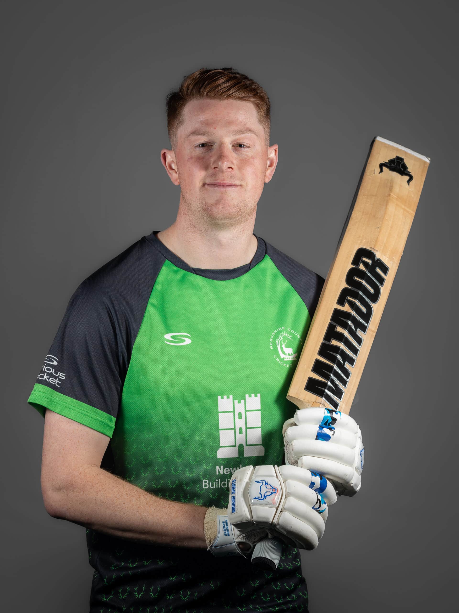 Euan Woods photographed at the Berkshire Cricket Media Day 2024.