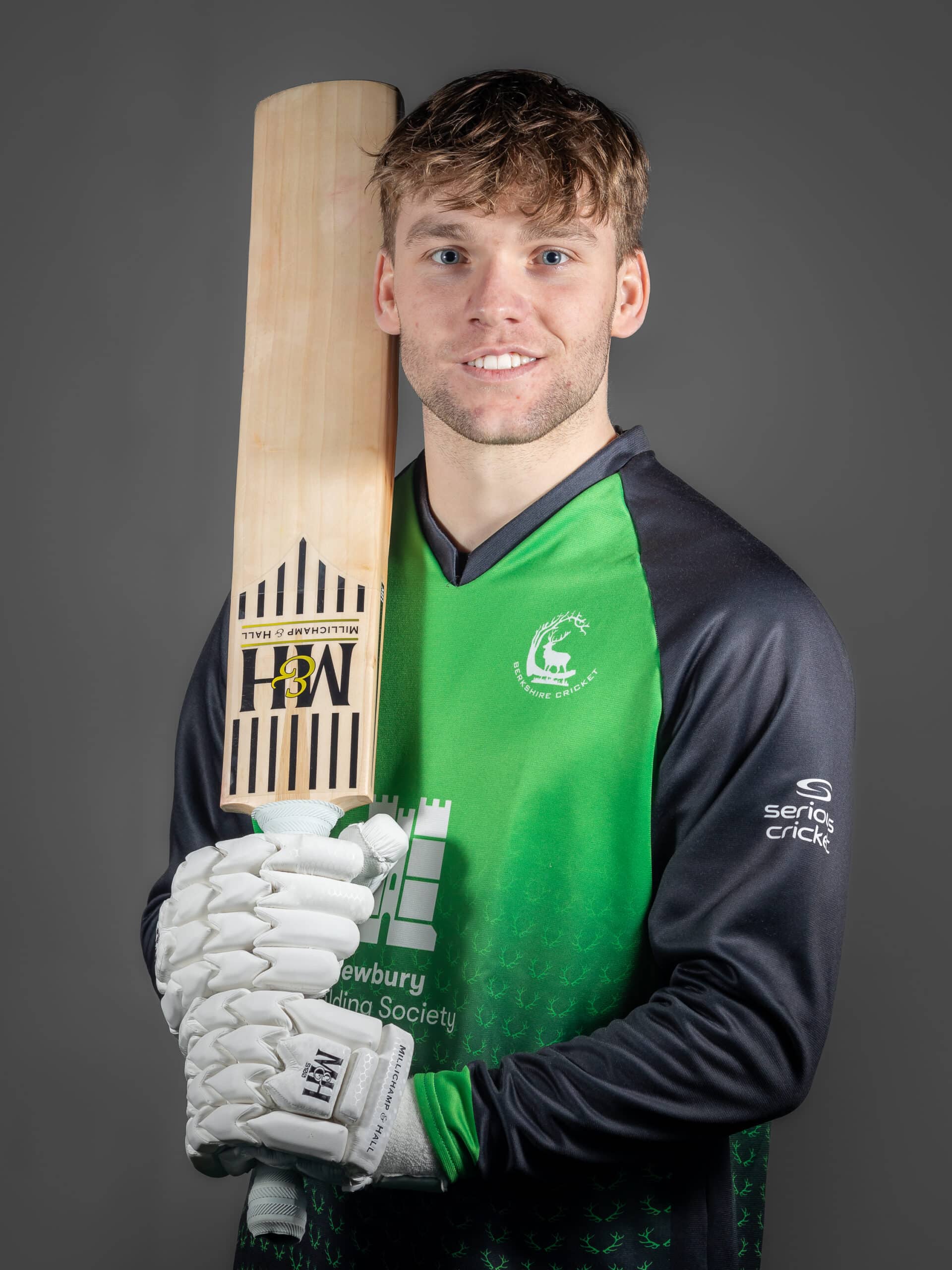 Johnny Connell photographed at the Berkshire Cricket Media Day 2024.