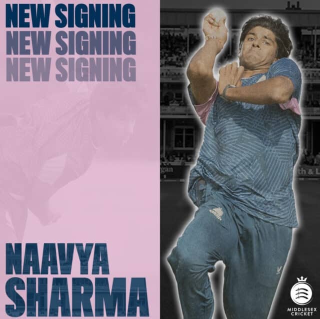 Naavya Sharma Signs Pro Contract