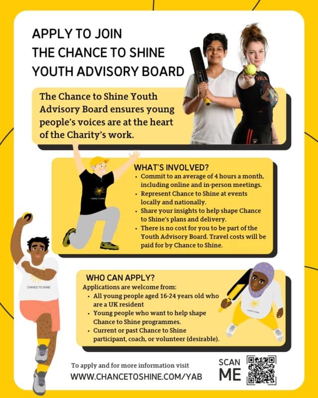 Chance to Shine Youth Advisory Board