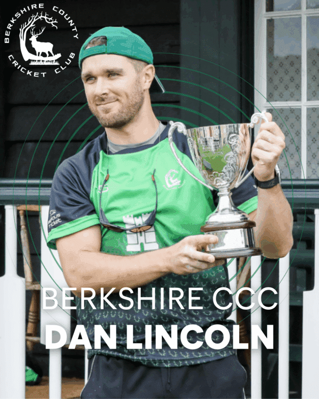 Dan Lincoln steps down from Berkshire Cricket