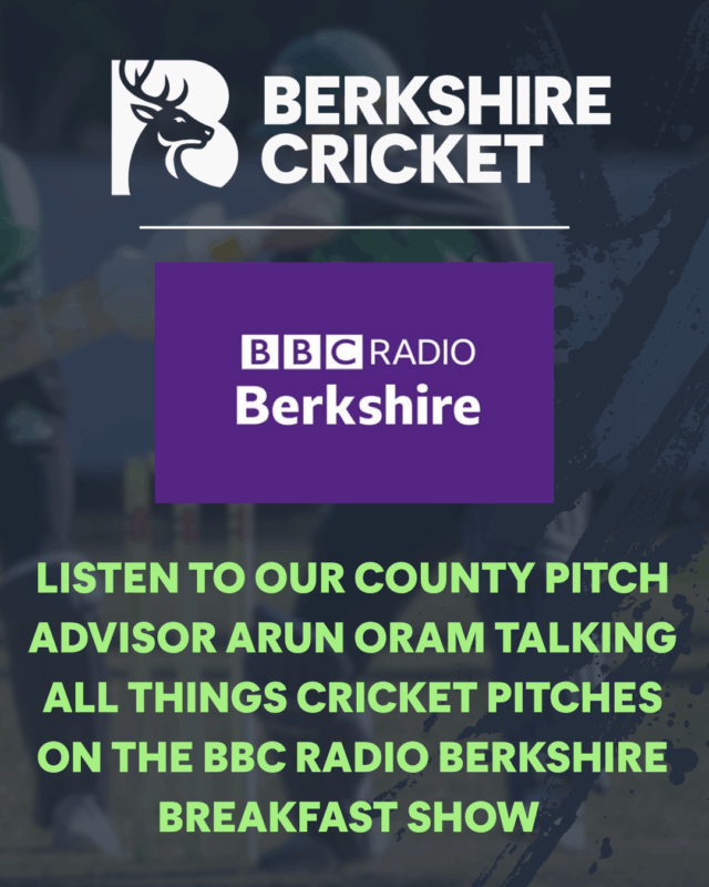County Pitch Advisor Arun Oram on BBC Berkshire