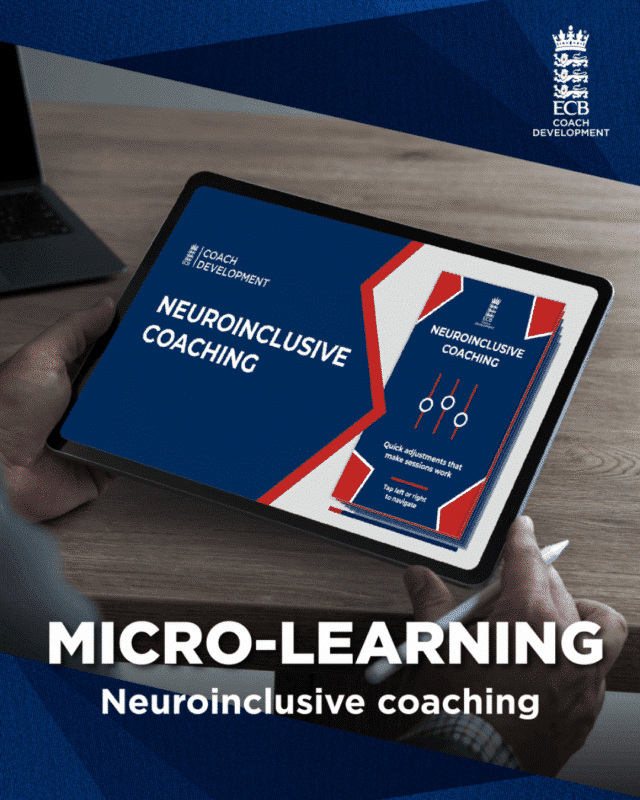 New ECB Coach Micro Learning Courses