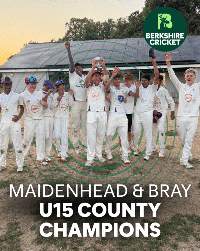 Maidenhead & Bray Crowned U15 County Champions