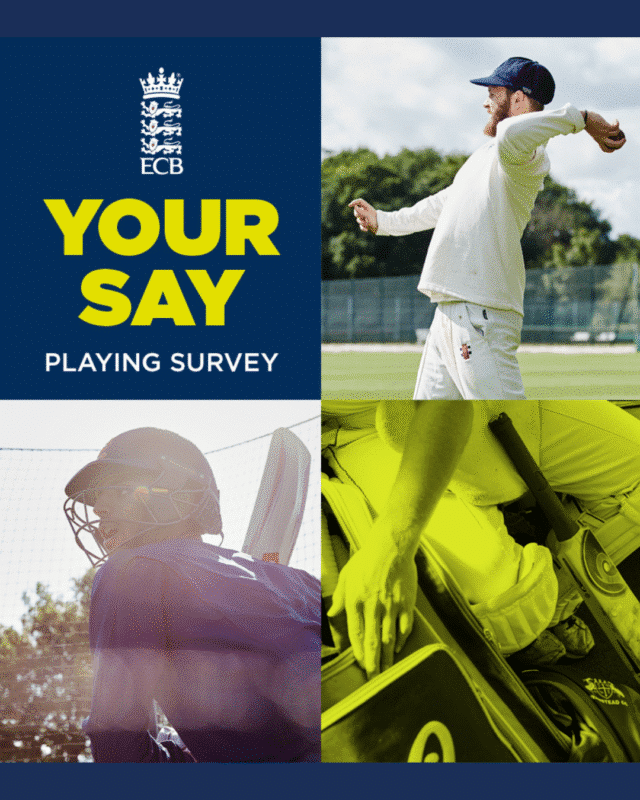 The 2026 Playing Cricket Survey is live!
