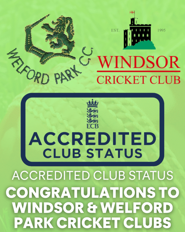 Windsor and Welford Park Achieve Accredited Club Status