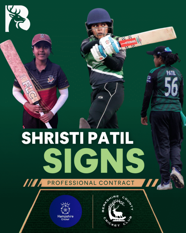 Shristi Patil Signs Professional Contract with Hampshire